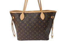 画像をギャラリービューアに読み込む, 極美品 LOUIS VUITTON ルイヴィトン ネヴァーフルMM トートバッグ M40156 モノグラム ブラウン PVC レザー 中古 66407