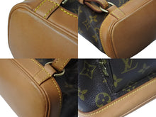 Load image into Gallery viewer, LOUIS VUITTON ルイヴィトン ミニモンスリ リュック バックパック M51137 モノグラム ブラウン 美品 中古 66408