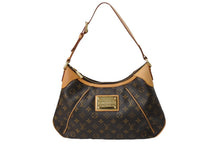 画像をギャラリービューアに読み込む, LOUIS VUITTON ルイヴィトン テムズGM ワンショルダーバッグ M56383 ブラウン モノグラムキャンバス 美品 中古 66411