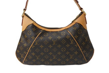 画像をギャラリービューアに読み込む, LOUIS VUITTON ルイヴィトン テムズGM ワンショルダーバッグ M56383 ブラウン モノグラムキャンバス 美品 中古 66411
