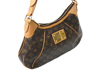画像をギャラリービューアに読み込む, LOUIS VUITTON ルイヴィトン テムズGM ワンショルダーバッグ M56383 ブラウン モノグラムキャンバス 美品 中古 66411
