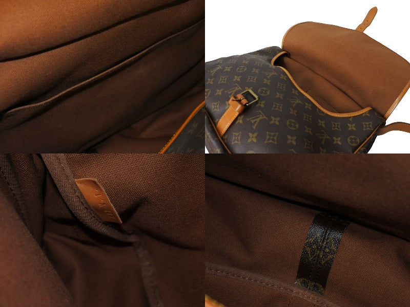 Louis Vuitton ルイヴィトン ソミュール35 ショルダーバッグ M42254 モノグラム キャンバス ブラウン ゴールド金具 美品 中古  66413 – Casanova Vintage