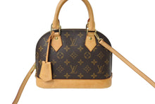 Load image into Gallery viewer, LOUIS VUITTON ルイヴィトン アルマBB ハンドバッグ M53152 ショルダー 2WAY モノグラムキャンバス PVC レザー 美品 中古 66416