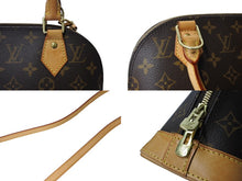 Load image into Gallery viewer, LOUIS VUITTON ルイヴィトン アルマBB ハンドバッグ M53152 ショルダー 2WAY モノグラムキャンバス PVC レザー 美品 中古 66416