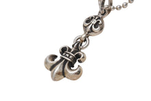 画像をギャラリービューアに読み込む, CHROME HEARTS クロムハーツ 1ボール BSフレア ペンダント ネックレス シルバー925 11.6g 美品 中古 66428