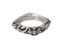 画像をギャラリービューアに読み込む, CHROME HEARTS クロムハーツ SBTバンド リング 指輪 サイズ9号 重量8.296g シルバー925 1998刻印 美品 中古 66429