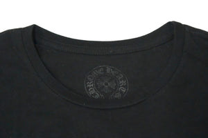 極美品 CHROME HEARTS クロムハーツ 半袖Ｔシャツ サイズS FOTI フォティ スカル プリント コットン ブラック ブルー ピンク 中古 66476