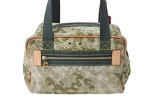 Load image into Gallery viewer, LOUIS VUITTON ルイヴィトン 08AW モノグラム カモフラージュ ジャスミン ハンドバッグ M95772 カーキ 村上隆 デニム ゴールド金具 美品 中古 66485