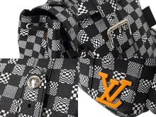 Load image into Gallery viewer, LOUIS VUITTON ルイヴィトン ダミエディストーテッド クリストファーPM バックパック 2021年 N50039 リュック ブラック ホワイト ヴァ―ジル 美品 中古 66487