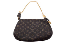 Load image into Gallery viewer, 極美品 LOUIS VUITTON ルイヴィトン ミニアクセソワール M95668 ミニポシェット アクセサリーポーチ ブラウン ゴールド金具 中古 66493