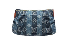 画像をギャラリービューアに読み込む, 極美品 LOUIS VUITTON ルイヴィトン トゥルースレイエ ポーチ M95335 モノグラム デニム ゴールド金具 小物入れ 中古 66495
