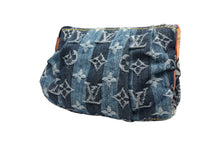 画像をギャラリービューアに読み込む, 極美品 LOUIS VUITTON ルイヴィトン トゥルースレイエ ポーチ M95335 モノグラム デニム ゴールド金具 小物入れ 中古 66495
