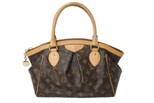 画像をギャラリービューアに読み込む, 極美品 LOUIS VUITTON ルイヴィトン ティヴォリPM ハンドバッグ M40143 モノグラム PVC レザー ブラウン ゴールド金具 中古 66499