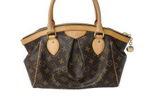 画像をギャラリービューアに読み込む, 極美品 LOUIS VUITTON ルイヴィトン ティヴォリPM ハンドバッグ M40143 モノグラム PVC レザー ブラウン ゴールド金具 中古 66499