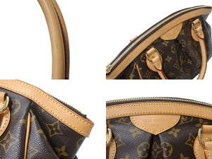 極美品 LOUIS VUITTON ルイヴィトン ティヴォリPM ハンドバッグ M40143 モノグラム PVC レザー ブラウン ゴールド金具 中古  66499 – Casanova Vintage