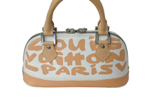 Load image into Gallery viewer, LOUIS VUITTON ルイヴィトン ハンドバッグ モノグラム グラフィティ アルマPM オリゾンタル ベージュ M92178 美品 中古 66502