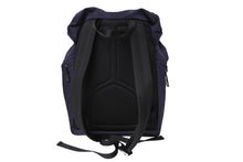 画像をギャラリービューアに読み込む, 極美品 PRADA プラダ リュック バックパック 2VZ062 トライアングルロゴ ナイロン ネイビー シルバー金具 中古 66513