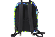 画像をギャラリービューアに読み込む, 新品同様 PRADA プラダ リュック デイパック バックパック レーダー ブラック グリーン 2VZ066 シルバー金具 中古 66514