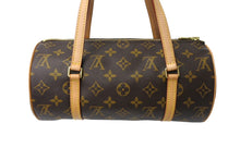 Load image into Gallery viewer, 極美品 LOUIS VUITTON ルイヴィトン パピヨン26 ハンドバッグ M51386 モノグラム PVC レザー ブラウン ゴールド金具 中古 66518