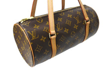 Load image into Gallery viewer, 極美品 LOUIS VUITTON ルイヴィトン パピヨン26 ハンドバッグ M51386 モノグラム PVC レザー ブラウン ゴールド金具 中古 66518