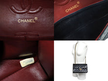 画像をギャラリービューアに読み込む, CHANEL シャネル チェーンショルダーバッグ マトラッセ23 Wフラップ ラムスキン 0番台 ブラック ゴールド 美品 中古 66519
