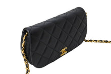 画像をギャラリービューアに読み込む, 極美品 CHANEL シャネル マトラッセ チェーンショルダーバッグ 31番台 ラムスキン ブラック マッドゴールド金具 中古 66520