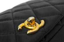 画像をギャラリービューアに読み込む, 極美品 CHANEL シャネル マトラッセ チェーンショルダーバッグ 31番台 ラムスキン ブラック マッドゴールド金具 中古 66520