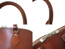 Load image into Gallery viewer, Louis Vuitton ルイヴィトン アルマ M52143 ハンドバッグ エピレザー ゴールド金具 ブラウン 美品 中古 66526