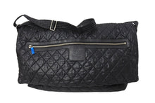 Load image into Gallery viewer, CHANEL シャネル コココクーン ショルダーバッグ 13番台 ココマーク ナイロン レザー ブラック シルバー金具 美品 中古 66529