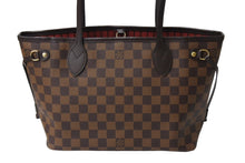 画像をギャラリービューアに読み込む, LOUIS VUITTON ルイ ヴィトン ネヴァーフルPM トートバッグ N51109 ダミエ エベヌ キャンバス ブラウン 美品 中古 66531