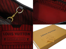 画像をギャラリービューアに読み込む, LOUIS VUITTON ルイ ヴィトン ネヴァーフルPM トートバッグ N51109 ダミエ エベヌ キャンバス ブラウン 美品 中古 66531