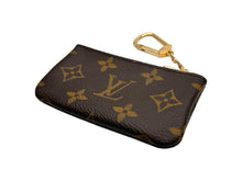 画像をギャラリービューアに読み込む, Louis Vuitton ルイヴィトン モノグラム ポシェットクレ コインケース M62650 PVCコーティングキャンバス ブラウン 美品 中古 66537