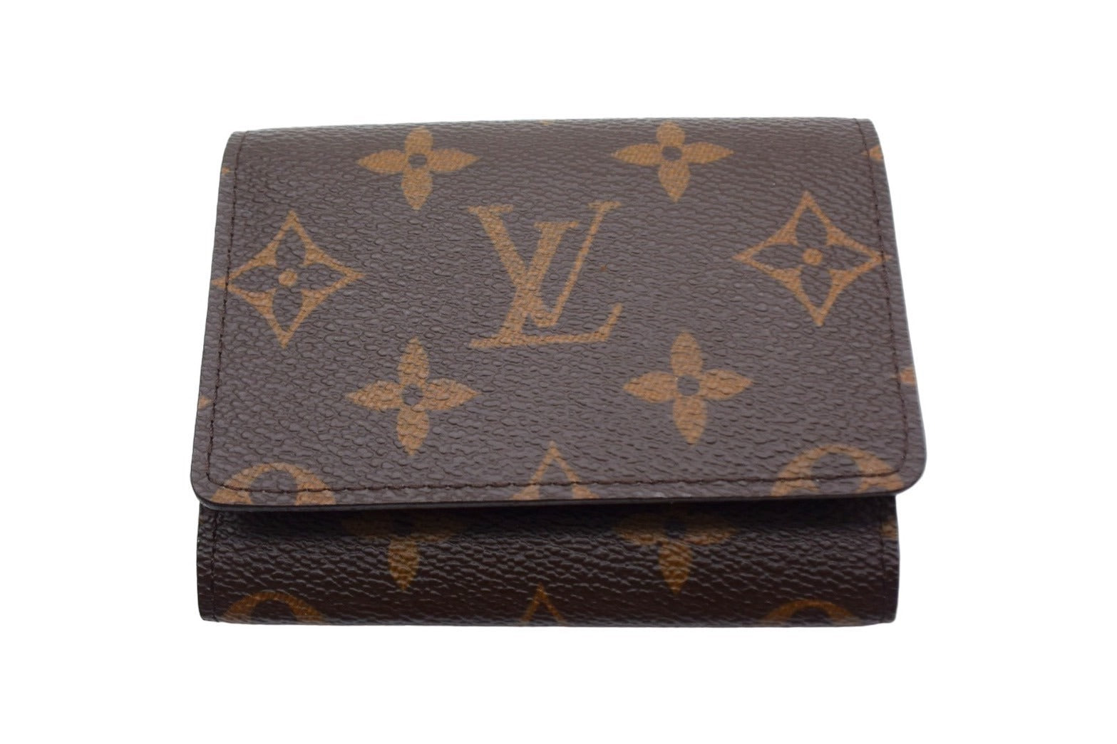 極美品 LOUIS VUITTON ルイヴィトン アンヴェロップ・カルト ドゥ ヴィジット カードケース M63801 モノグラム 中古 66539  – Casanova Vintage