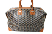 Load image into Gallery viewer, 極美品 GOYARD ゴヤール ボストンバッグ バックボーイング45 ブラウン ロゴ 旅行バッグ 中古 66543