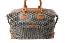 Load image into Gallery viewer, 極美品 GOYARD ゴヤール ボストンバッグ バックボーイング45 ブラウン ロゴ 旅行バッグ 中古 66543