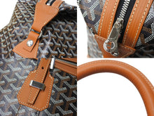 Load image into Gallery viewer, 極美品 GOYARD ゴヤール ボストンバッグ バックボーイング45 ブラウン ロゴ 旅行バッグ 中古 66543