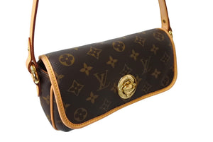 LouisVuitton ルイヴィトン ティカルPM ワンショルダーバッグ M40078 PVCコーティングキャンバス ブラウン ゴールド 美品 中古 66546