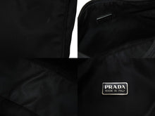 Load image into Gallery viewer, PRADA プラダ ホーボー ハンドバッグ ワンショルダーバッグ MV515 トライアングルロゴ ナイロン ブラック 美品 中古 66547