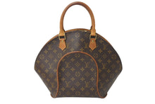 Load image into Gallery viewer, LOUIS VUITTON ルイヴィトン エリプスMM ハンドバッグ 廃盤 M51126 モノグラム ゴールド金具 ブラウン 良品 中古 66557