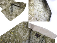 画像をギャラリービューアに読み込む, LOUIS VUITTON ルイヴィトン 村上隆 カモフラ モノグラム デニムジャケット サイズ38 2008aw RW082W コットン カーキ 美品 中古 66562