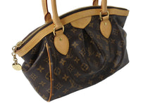 画像をギャラリービューアに読み込む, LOUIS VUITTON ルイヴィトン ティボリPM モノグラム ハンドバッグ M40143 MB0163 ブラウン ベージュ 美品 中古 66570