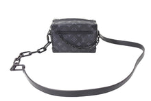 Load image into Gallery viewer, LouisVuitton ルイヴィトン モノグラム エクリプス ミニソフトトランク ショルダーバッグ M44735 ブラック 美品 中古 66571