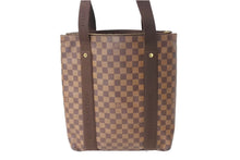 画像をギャラリービューアに読み込む, LouisVuitton ルイヴィトン カバボブール トートバッグ N52006 ダミエPVCコーティングキャンバス ブラウン 美品 中古 66572