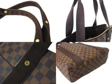 Load image into Gallery viewer, LouisVuitton ルイヴィトン カバボブール トートバッグ N52006 ダミエPVCコーティングキャンバス ブラウン 美品 中古 66572