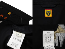 画像をギャラリービューアに読み込む, HUMAN MADE ヒューマンメイド ワークジャケット JAPAN製 コットン ブラック ホワイト オレンジ サイズXL 美品 中古 66585