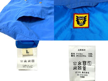 画像をギャラリービューアに読み込む, HUMAN MADE ヒューマンメイド ナイロンジャケット DRY ALLS CHINA製 ブルー レッド ホワイト サイズL 美品 中古 66588