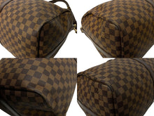 Load image into Gallery viewer, LouisVuitton ルイヴィトン ボストンバッグ N41414 キーポルバンドリエール55 ダミエエベヌ ゴールド金具 美品 中古 66597