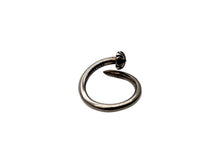 画像をギャラリービューアに読み込む, ChromeHearts クロムハーツ NAIL CRSBALL ネイルクロスボール リング 指輪 シルバー925 サイズ19号 美品 中古 66599