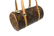 Load image into Gallery viewer, 新品同様 LOUIS VUITTON ルイヴィトン ハンドバッグ ミニパピヨン19 モノグラム ブラウン M51389 ゴールド金具 中古 66601