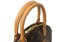 画像をギャラリービューアに読み込む, 極美品 LOUIS VUITTON ルイヴィトン ハンドバッグ M51127 エリプスPM モノグラムキャンバス ブラウン ゴールド金具 中古 66611